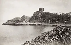 Archiecture Prints: Dunollie Castle, Oban, Scotland, c. 1880 s
