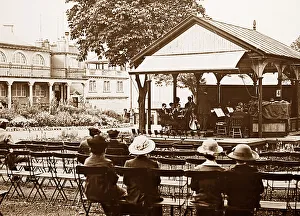 Dunoon gardens and bandstand