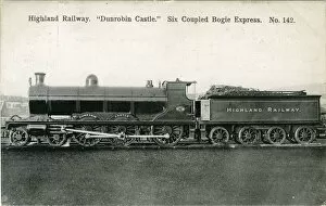 Dunrobin Castle Steam Locomotive - Drummond, England