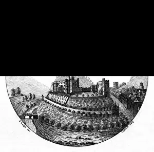 Dunster Prints: Dunster Castle