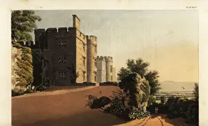 Dunster Castle, Somerset, seat of John Fowles Luttrell