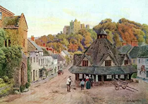 Hardy Gallery: Dunster / Somerset 1912