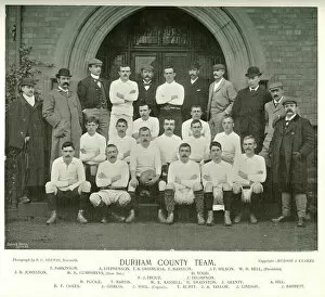 Durham Collection: Durham County Rugby Team