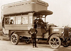Durham Motor Bus early 1900s