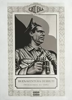 Anselmo Collection: DURRUTI DOMINGO, Buenaventura (1896-1936). Spanish