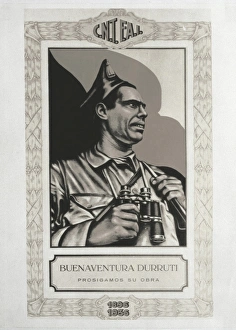 Anselmo Collection: DURRUTI DOMINGO, Buenaventura (1896-1936). Spanish
