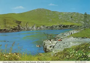Cable Prints: Dursey Island Cable Car and Pier, Beara Peninsula, West Cork