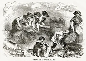 Images Dated 4th November 2019: Dust-yard 1850s