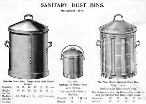 DUSTBINS / CATALOGUE / 1900