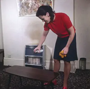 Dusting a Coffee Table
