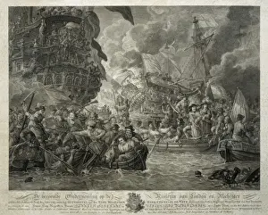 Medway Prints: Dutch Attack on the Medway, June 1667. The Dutch