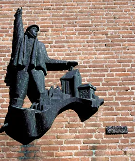 Images Dated 20th August 2019: Dutch Border Battalions Memorial, Grave, Holland