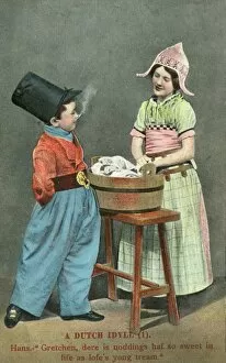 Images Dated 1st March 2012: Dutch boy and girl