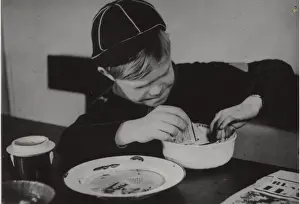 Dutch cub scout with papier mache