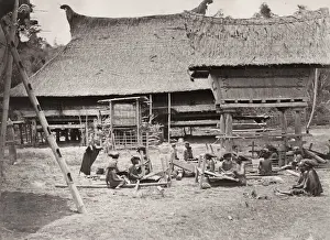 Weavers Prints: Dutch East Indies, Indonesia, Batak indigenous tribal group