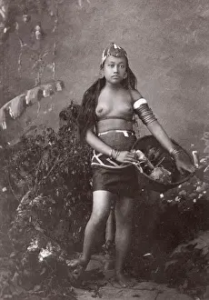 Dutch East Indies, Indonesia Malay Penisula ? Young woman