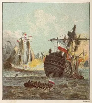 Blake Prints: Dutch Fleet Defeated