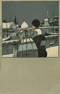 Dutch girl and boy