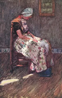 1880 1954 Prints: Dutch Girl Seated