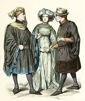 Two Dutch men and a woman