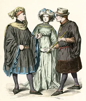 Images Dated 1st February 2019: Two Dutch men and a woman