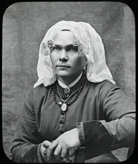 Headgear Prints: Dutch peasent