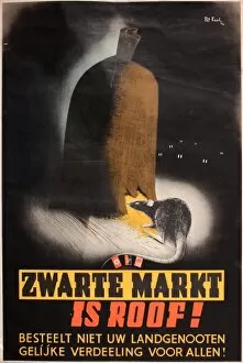 Equal Collection: Dutch poster warning against the Black Market