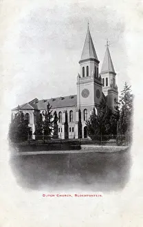 Kerk Prints: The Dutch Reformed Church, Bloemfontein, South Africa