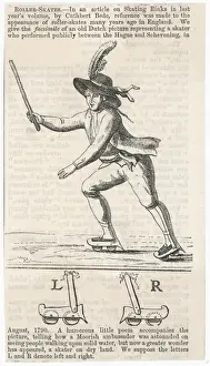 Dutch Roller-Skater 1790