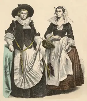 1615 Prints: Dutch Women Early C17