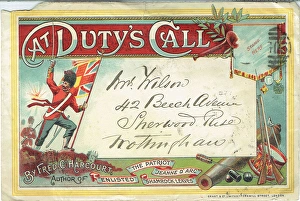 Images Dated 25th August 2016: At Dutys Call, by Fred C Harcourt