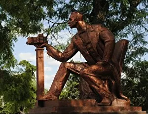Images Dated 6th August 2011: Duvan Semen Ezra (1870-1957). Monument. Yevpatoria. Ukraine