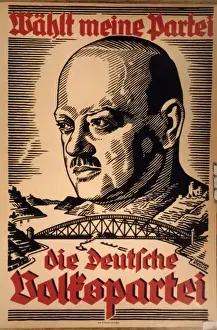Dominating Prints: Dvp Party Poster / 1919