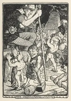 Dwarfs Prints: Dwarfs / Underground Work