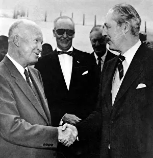 Shaking Prints: Dwight D Eisenhower and Harold Macmillan, Bermuda, 1957