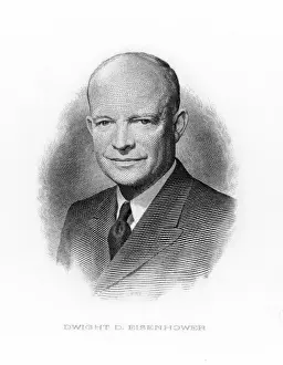 1961 Prints: Dwight Eisenhower / Anon