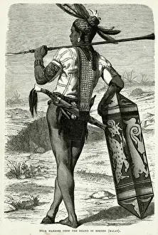 Dyak warrior