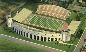 Images Dated 21st August 2020: Dyche Stadium. Evanston. Date: 1935