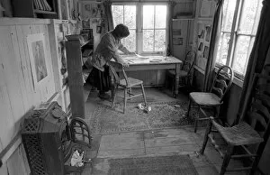 Shed Gallery: The Dylan Thomas writing shed at The Boathouse, Laugharne
