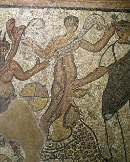 Dyonisus. Roman mosaic