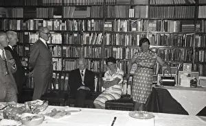 E. C. ?Betty? Pike, standing right, and E. M. J. Schaffter, ?