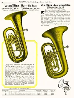 Wurlitzer Prints: E-flat Bass, Wurlitzer
