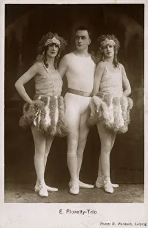 Acrobats Gallery: The E Floretty Trio - German Entertainers