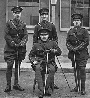 Journalism Prints: E. H. Shepard & Bruce Ingram, Royal Garrison Artillery, WW1