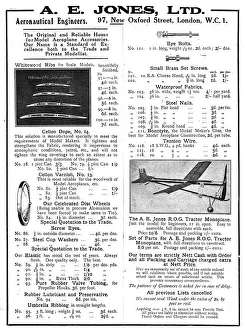 A E Jones Ltd. Aeronautical Engineers