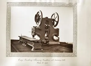Shearing Prints: E size punching and shearing machine