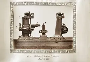 Boring Prints: E size universal boring machine