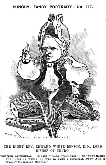 Appointment Gallery: E W Benson Caricature