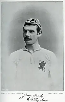 E W Taylor, England international rugby player