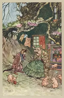 Eagle, Cat and Sow